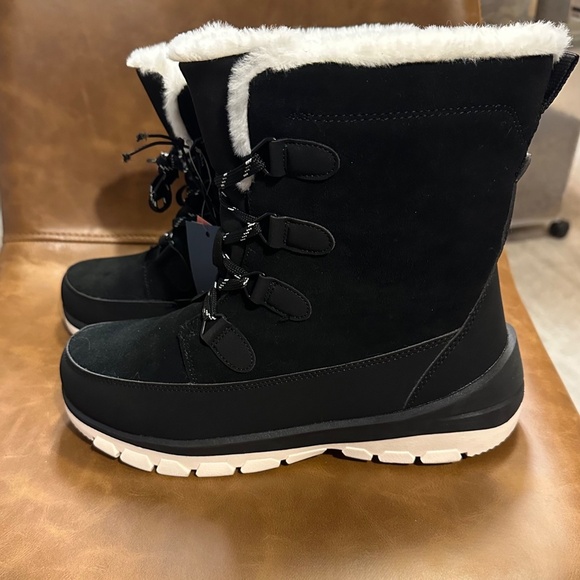 Women’s Corrie Winter Hiker Boots-Universal Thread- Jet Black - Picture 3 of 5